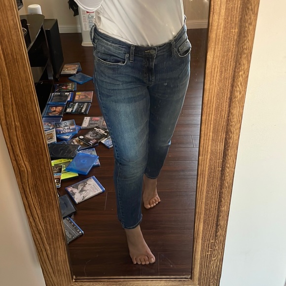 Banana Republic Mom Dark Blue Jeans - Picture 3 of 4